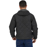 Men's Diamond Quilted Bomber Hoody