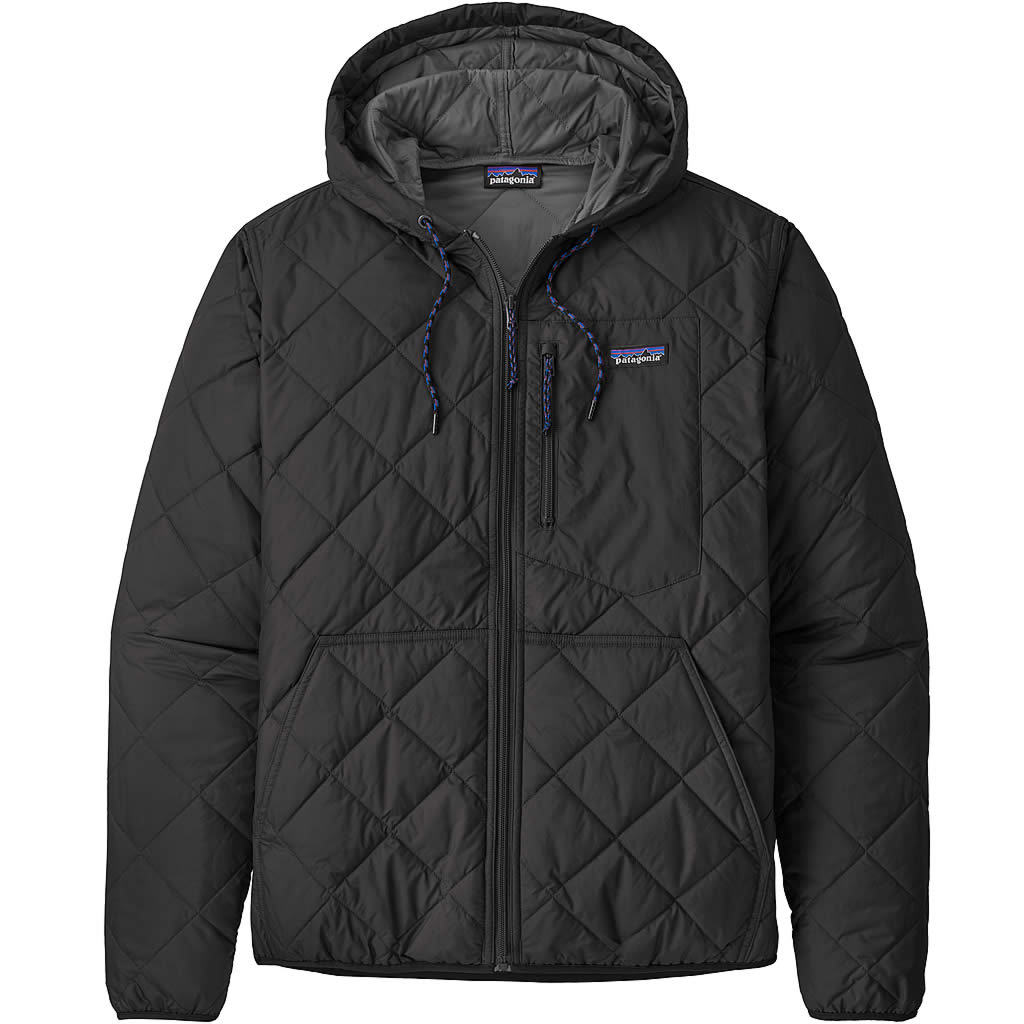 Men's Diamond Quilted Bomber Hoody