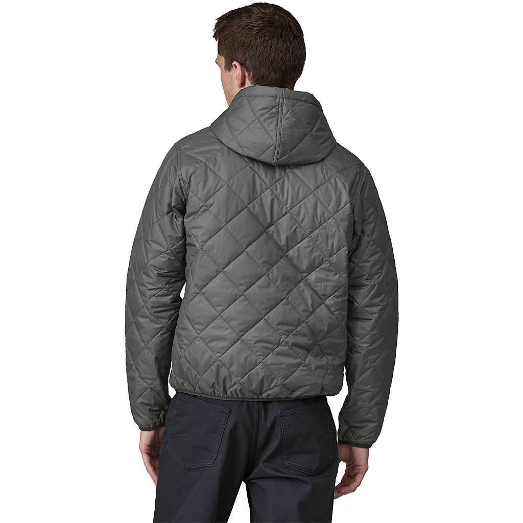 Men's Diamond Quilted Bomber Hoody