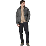 Men's Diamond Quilted Bomber Hoody