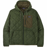 Men's Diamond Quilted Bomber Hoody