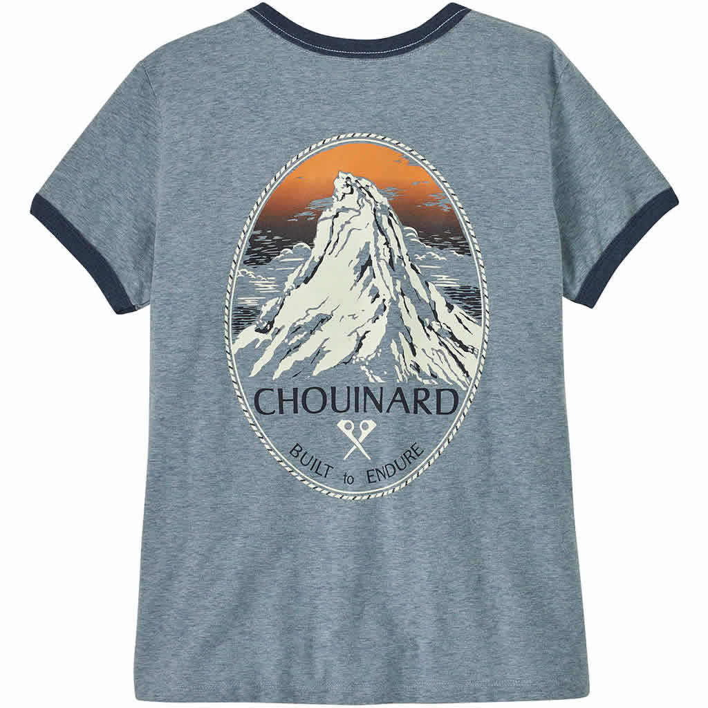 Patagonia Chouinard Crest Ringer Responsibili-Tee Women's