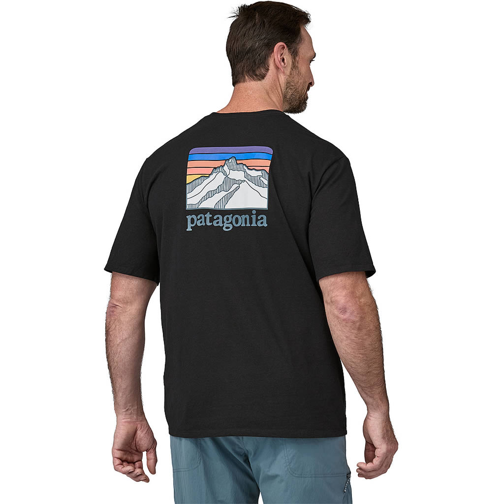 Patagonia Line Logo Ridge Pocket Responsibili-Tee Men's