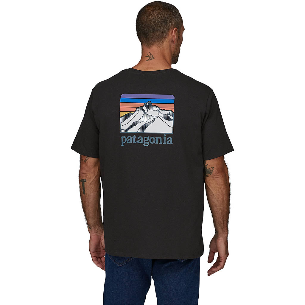 Patagonia Line Logo Ridge Pocket Responsibili-Tee Men's