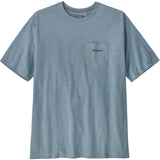 Patagonia Line Logo Ridge Pocket Responsibili-Tee Men's