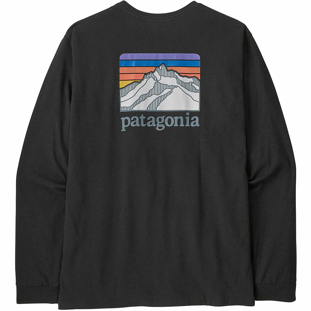 Patagonia Long-Sleeved Line Logo Ridge Responsibili-Tee Men's