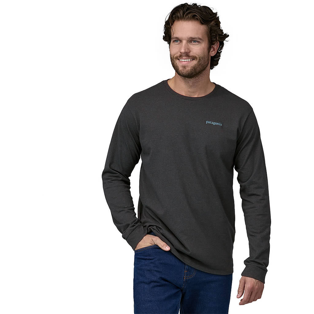 Patagonia Long-Sleeved Line Logo Ridge Responsibili-Tee Men's