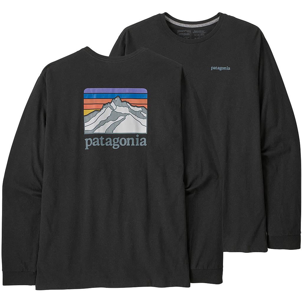 Patagonia Long-Sleeved Line Logo Ridge Responsibili-Tee Men's