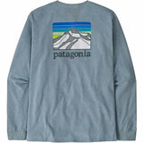 Patagonia Long-Sleeved Line Logo Ridge Responsibili-Tee Men's