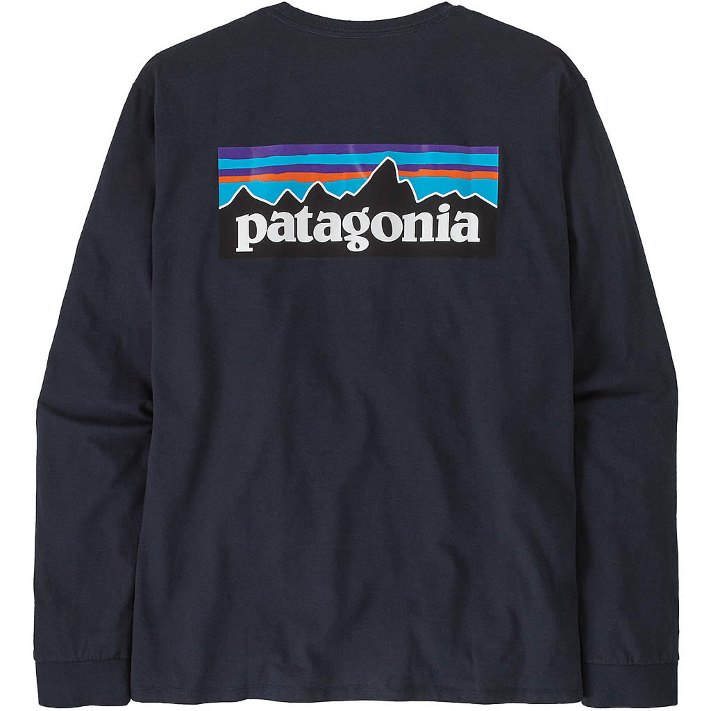 Patagonia Long-Sleeved P-6 Logo Responsibili-Tee Men's