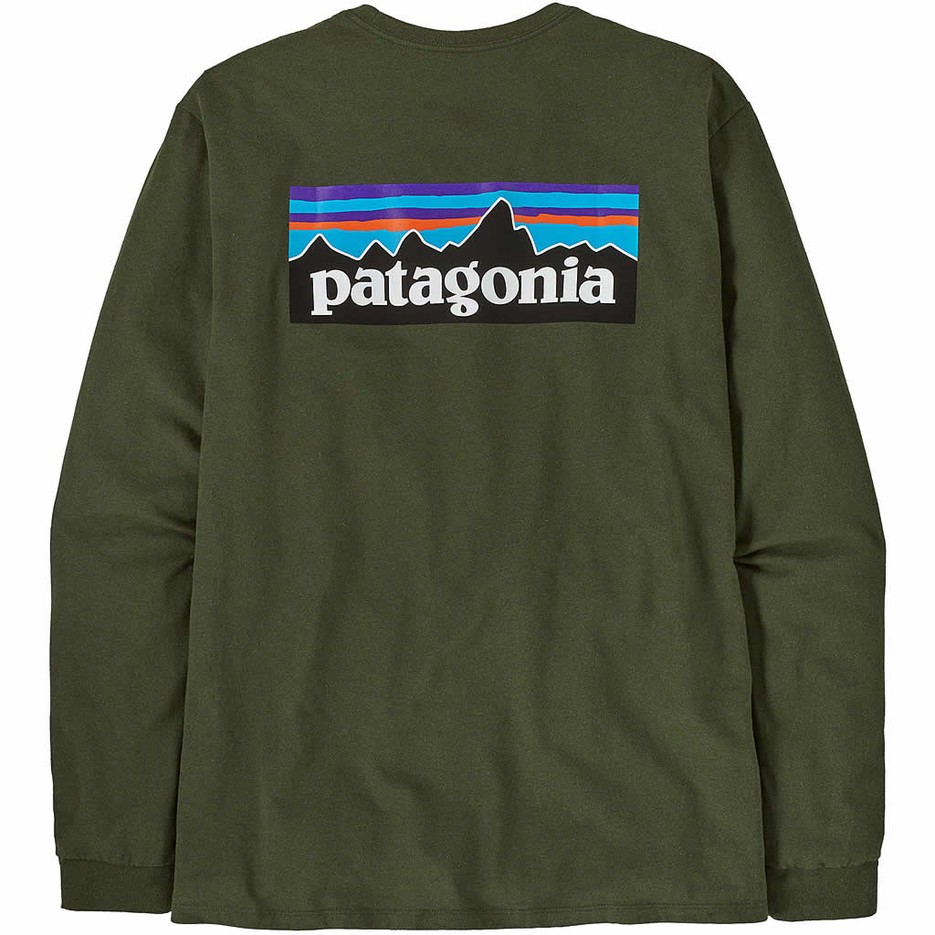 Patagonia Long-Sleeved P-6 Logo Responsibili-Tee Men's
