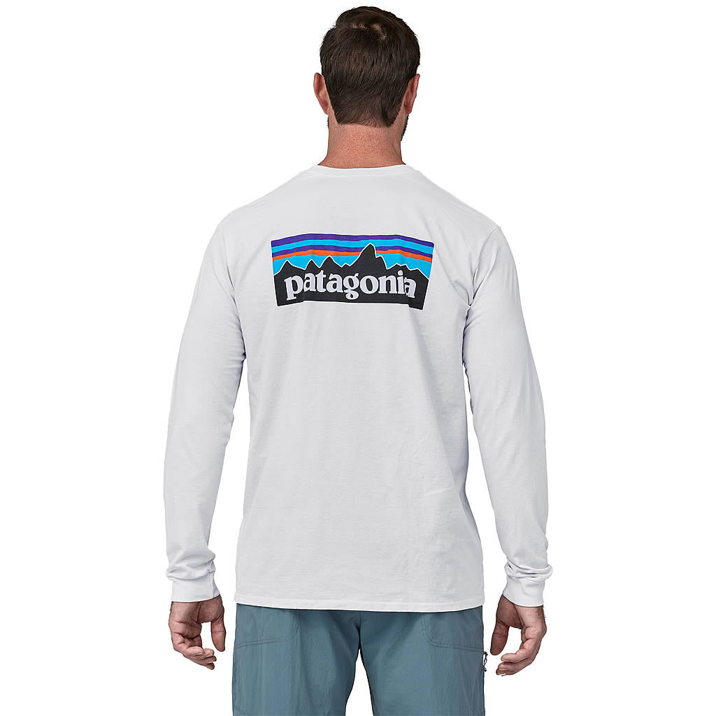 Patagonia Long-Sleeved P-6 Logo Responsibili-Tee Men's