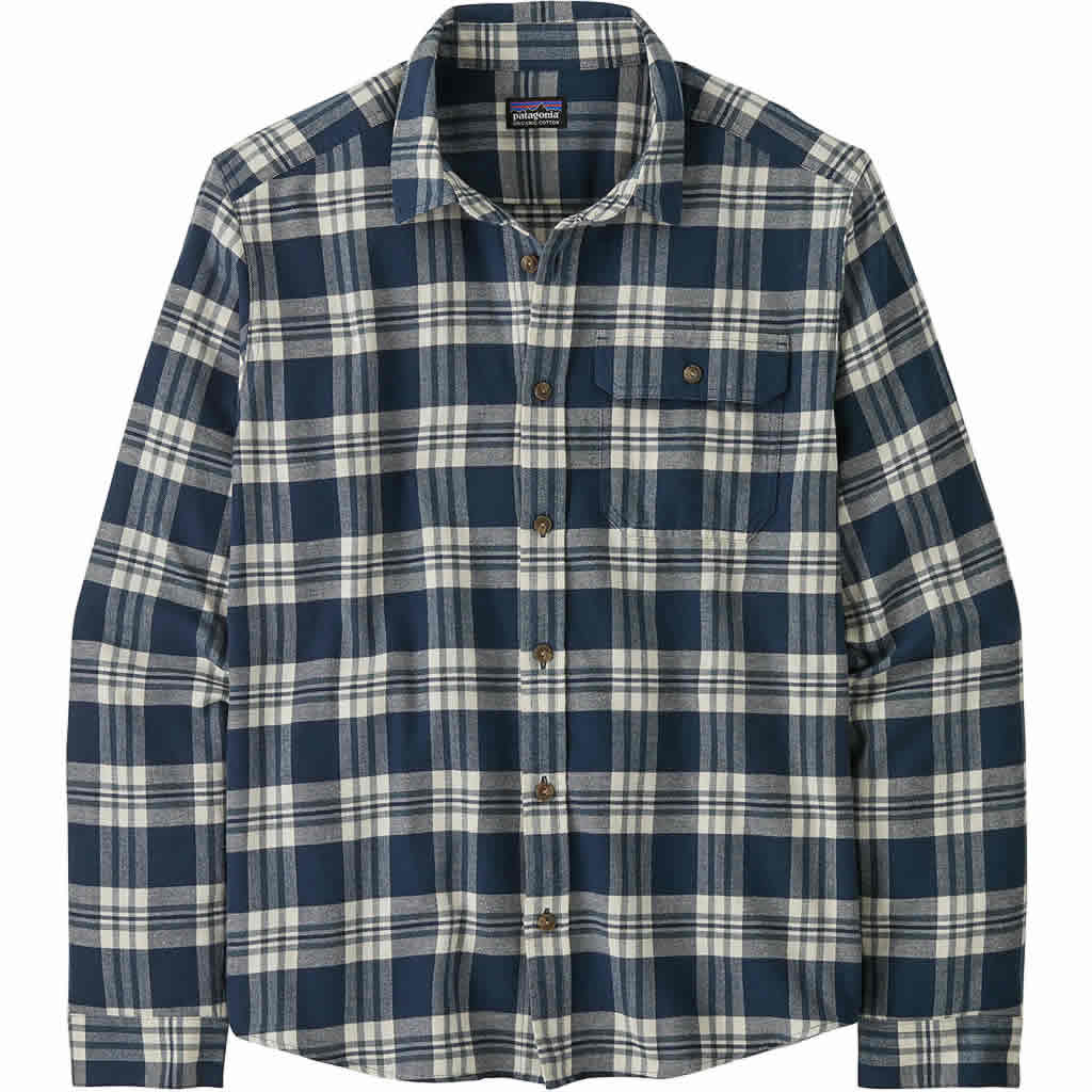 Patagonia Long-Sleeved Lightweight Fjord Flannel Shirt Men's