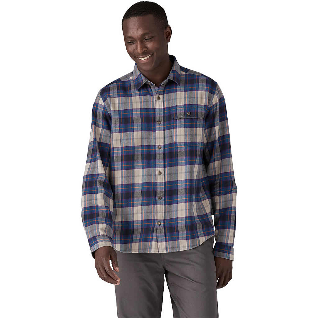 Patagonia Long-Sleeved Lightweight Fjord Flannel Shirt Men's