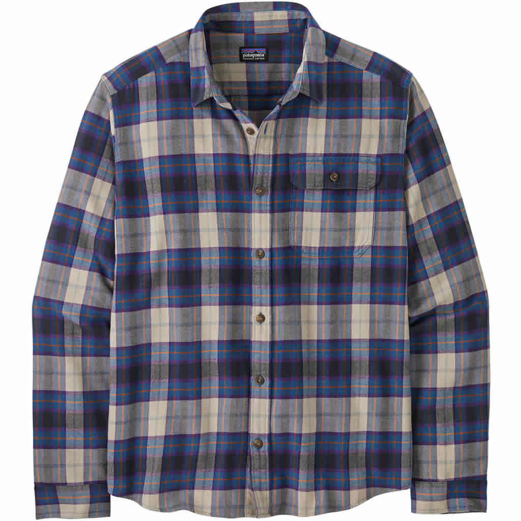 Patagonia Long-Sleeved Lightweight Fjord Flannel Shirt Men's
