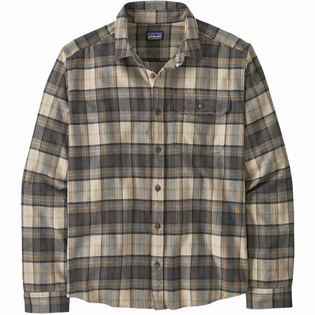 Patagonia Long-Sleeved Lightweight Fjord Flannel Shirt Men's