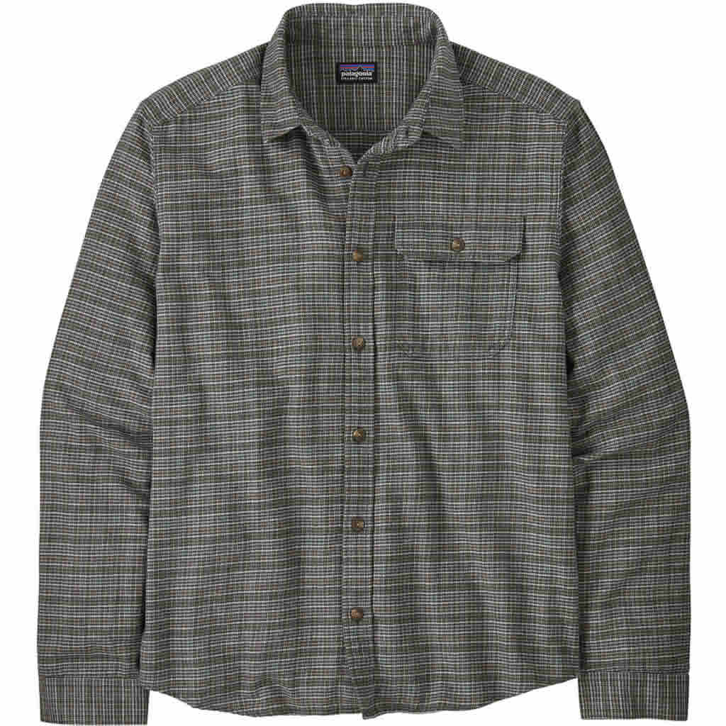 Patagonia Long-Sleeved Lightweight Fjord Flannel Shirt Men's