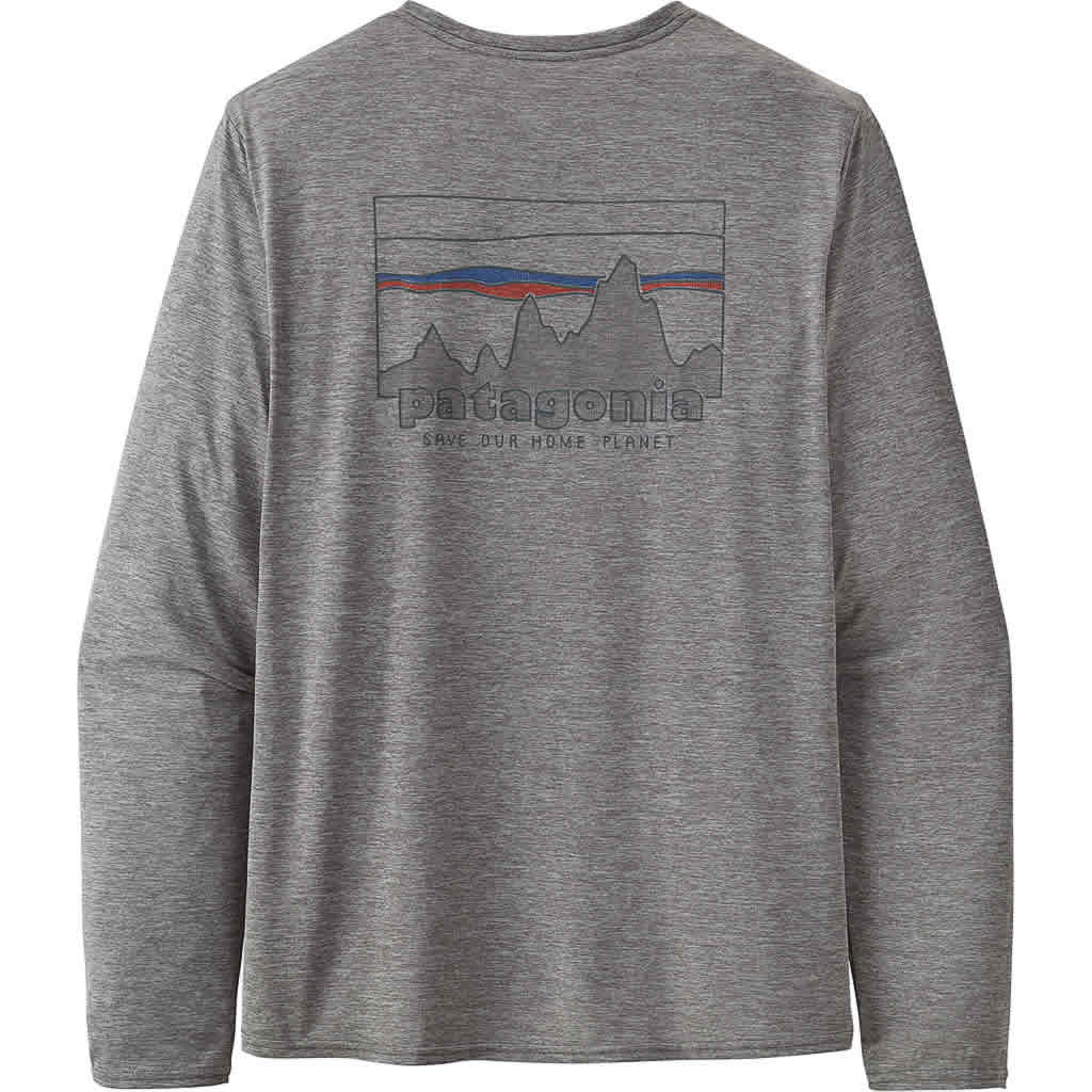Patagonia Long-Sleeved Capilene Cool Daily Graphic Shirt Men's