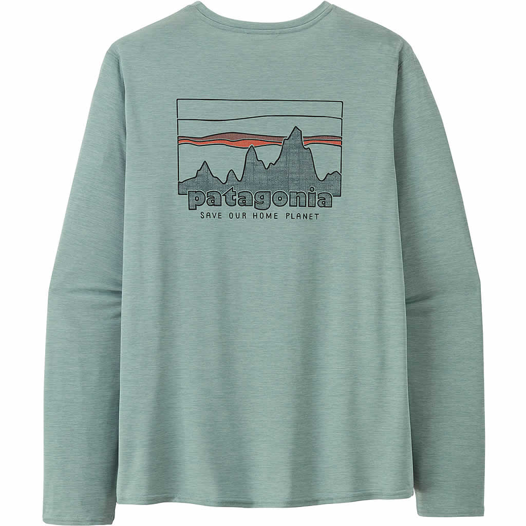 Patagonia Long-Sleeved Capilene Cool Daily Graphic Shirt Men's