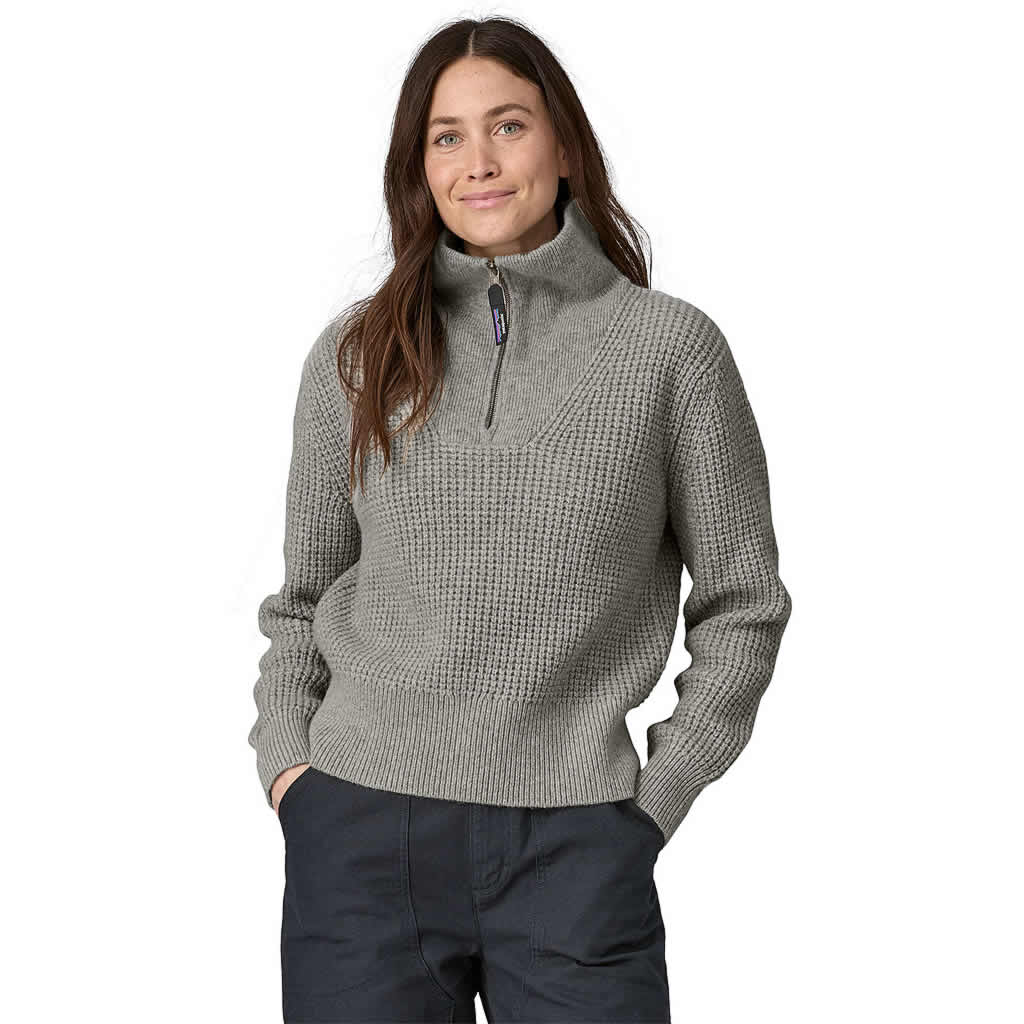 Patagonia Recycled Wool-Blend 1/4 Zip Sweater Women's