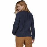 Patagonia Recycled Wool-Blend Cable Knit Crewneck Sweater