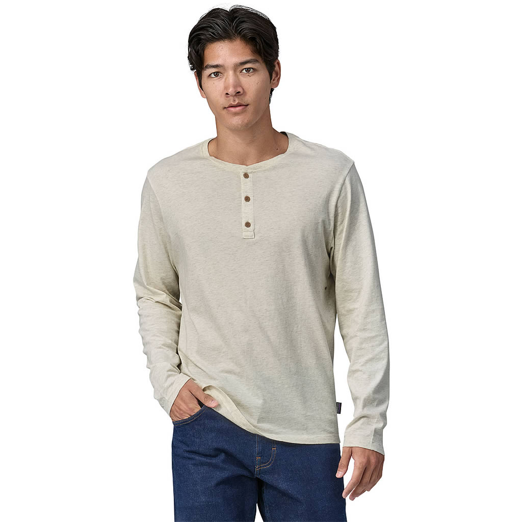 Men's Long-Sleeved Daily Henley