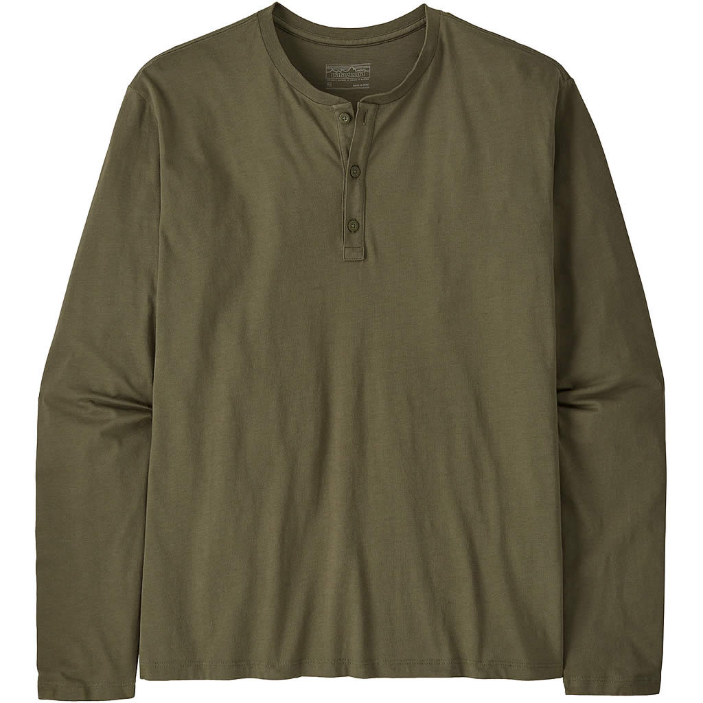 Men's Long-Sleeved Daily Henley