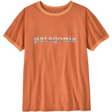 Women's '73 Text Logo Organic Ringer Tee