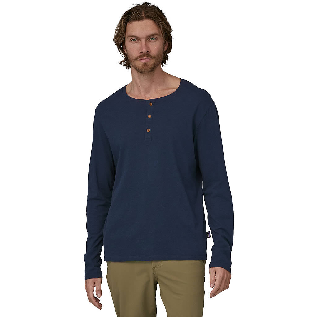 Men's Long-Sleeved Daily Henley