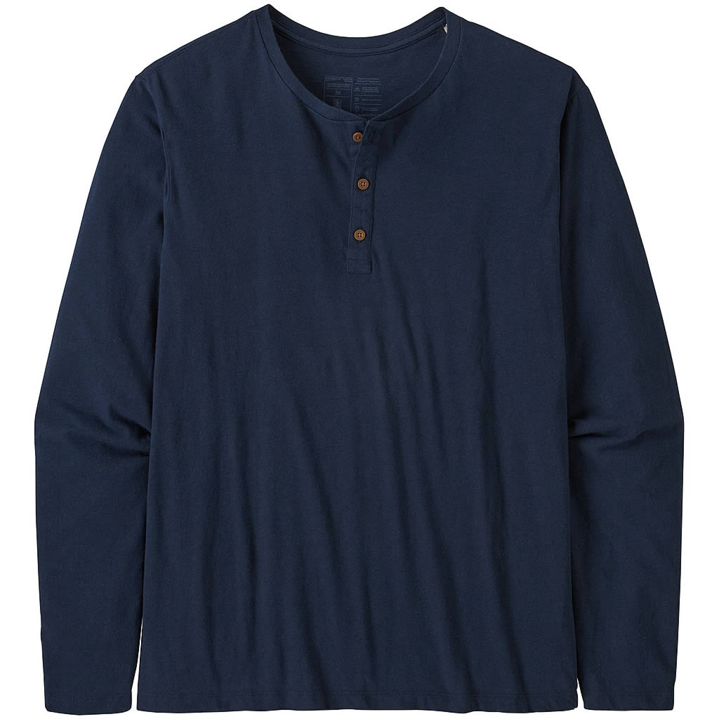 Men's Long-Sleeved Daily Henley