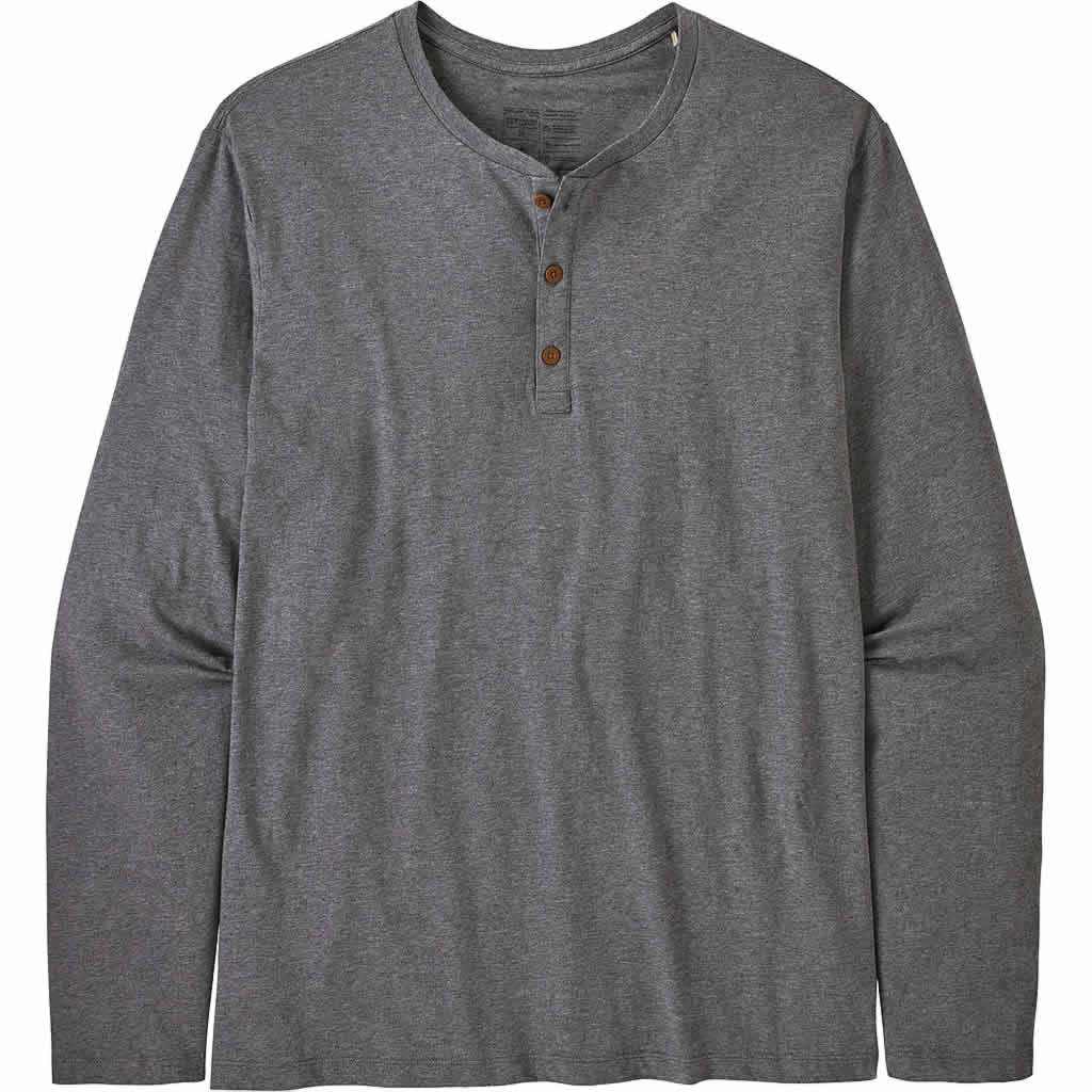 Men's Long-Sleeved Daily Henley