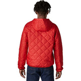Men's Diamond Quilted Bomber Hoody