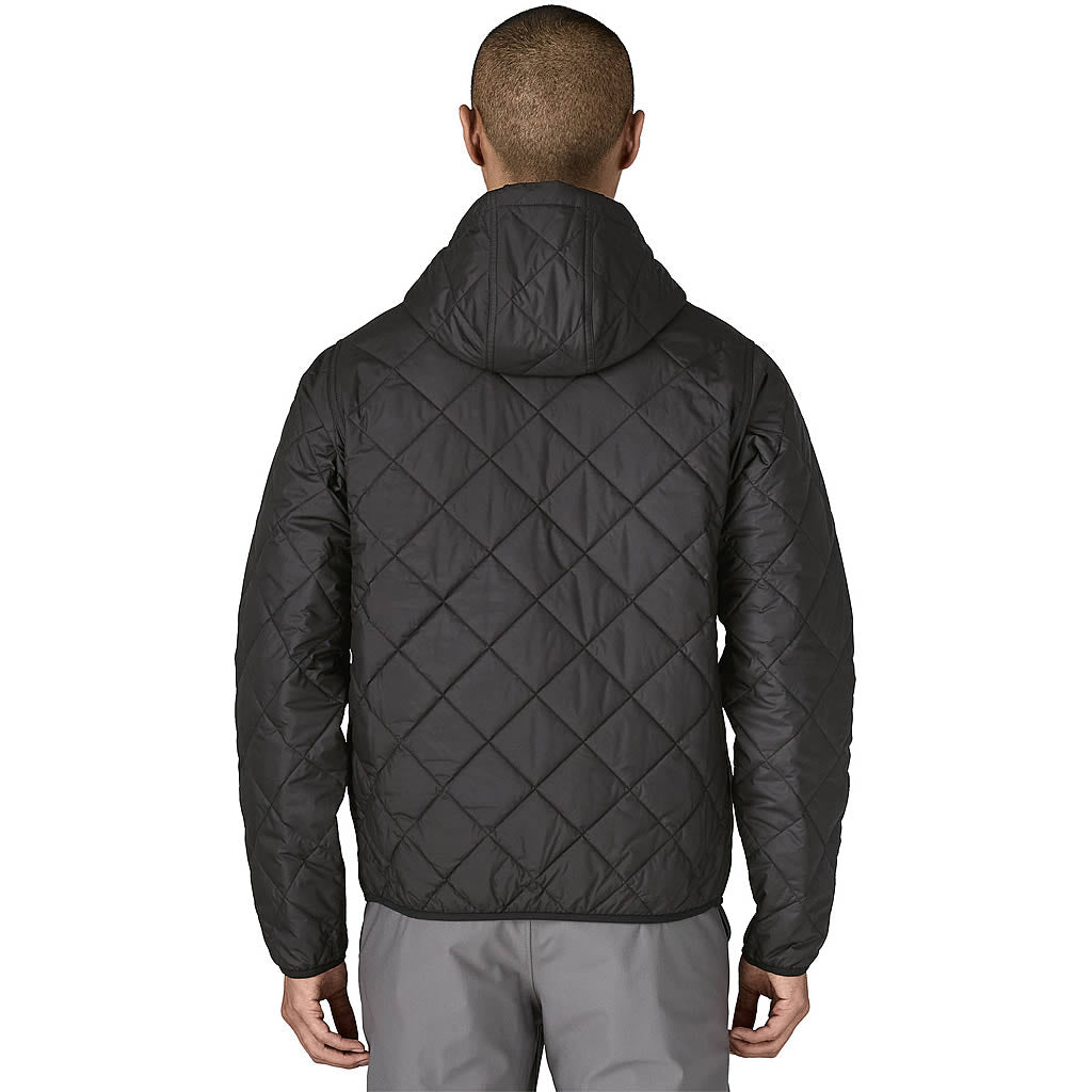 Men's Diamond Quilted Bomber Hoody
