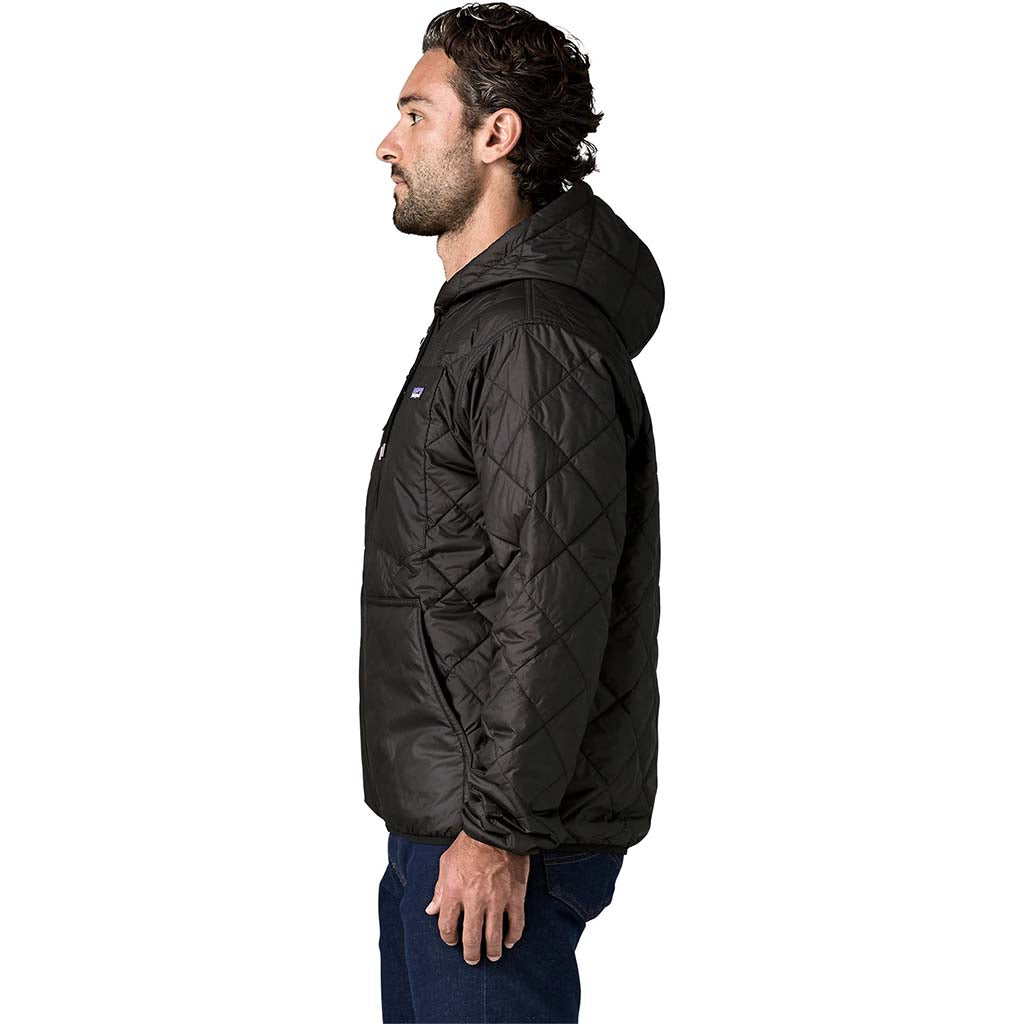 Men's Diamond Quilted Bomber Hoody