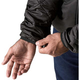 Men's Diamond Quilted Bomber Hoody