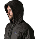 Men's Diamond Quilted Bomber Hoody