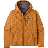 Men's Diamond Quilted Bomber Hoody
