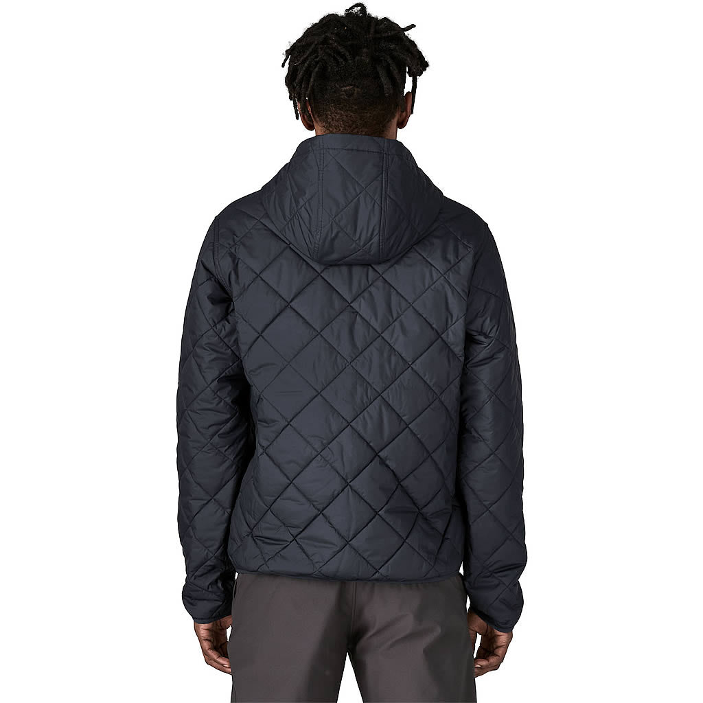 Men's Diamond Quilted Bomber Hoody