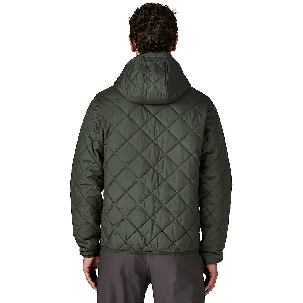 Men's Diamond Quilted Bomber Hoody