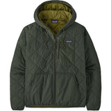 Men's Diamond Quilted Bomber Hoody