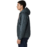 Men's Diamond Quilted Bomber Hoody