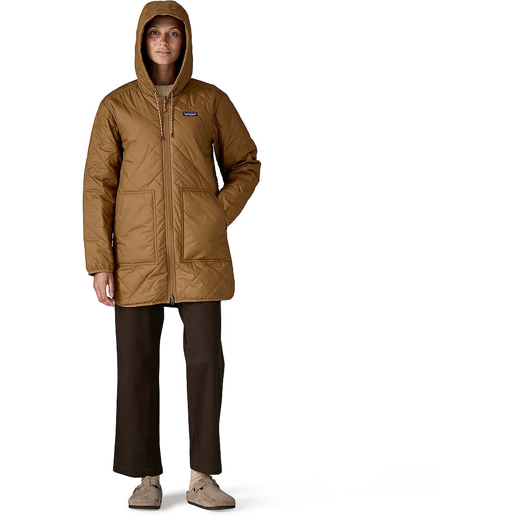 Women's Diamond Quilted Parka