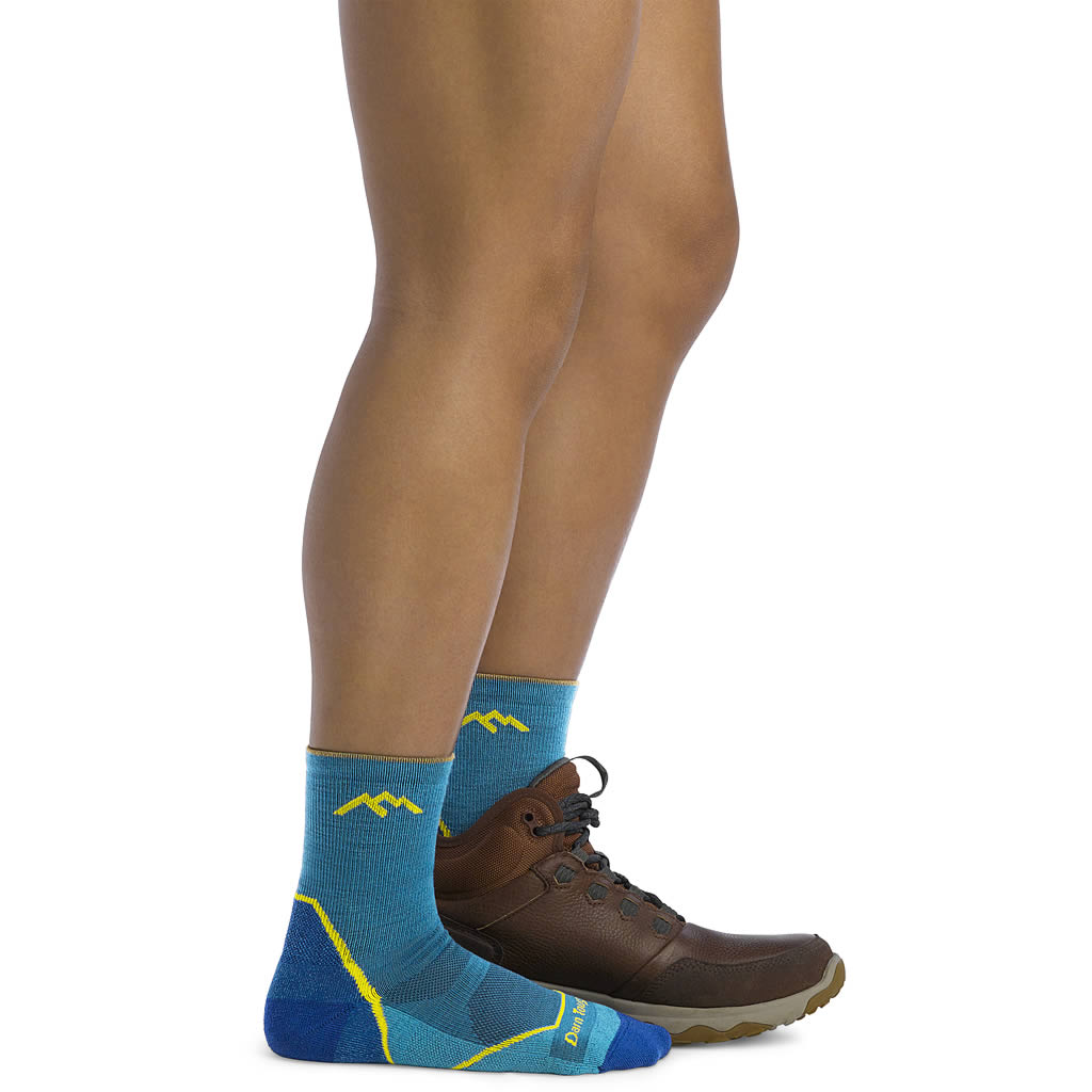 Kids Light Hiker Micro Crew Lightweight Hiking Socks