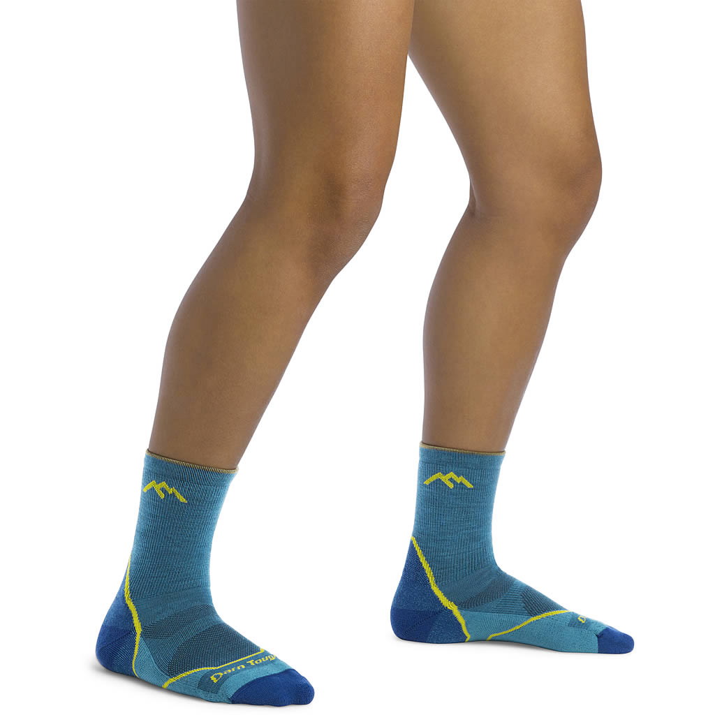 Kids Light Hiker Micro Crew Lightweight Hiking Socks