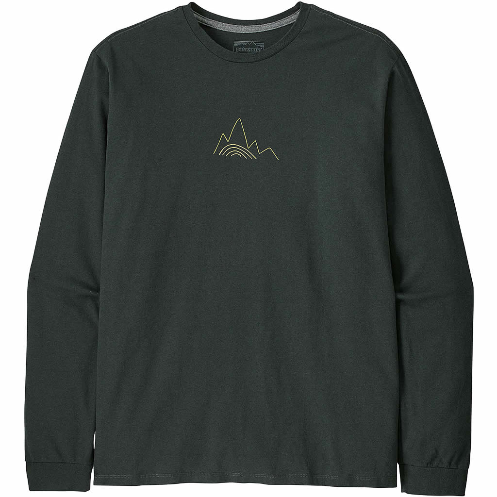 Men's Long-sleeved Berm Logo Responsibili-Tee