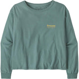 Women's Long-Sleeved Water People Banner Easy Cut T-Shirt
