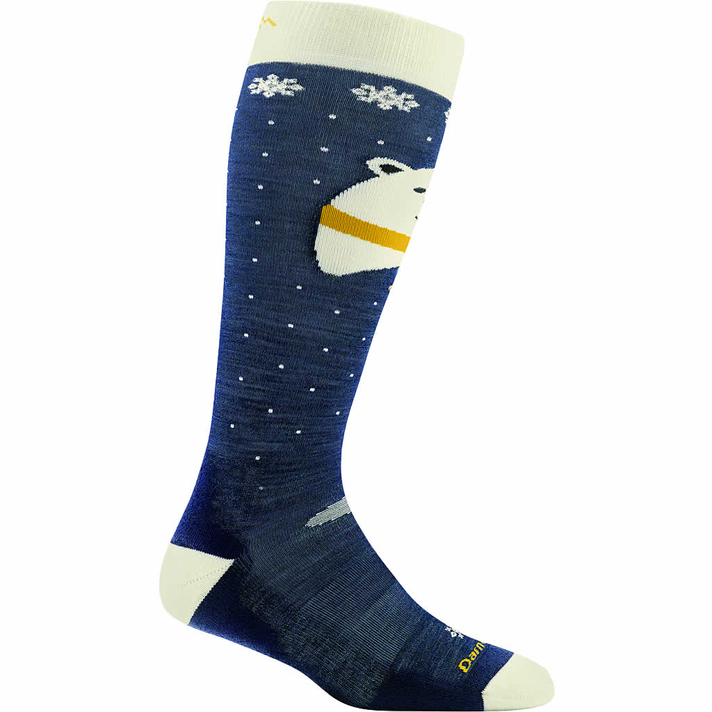 Kids' Polar Bear Over-the-Calf Midweight Ski and Snowboard Socks