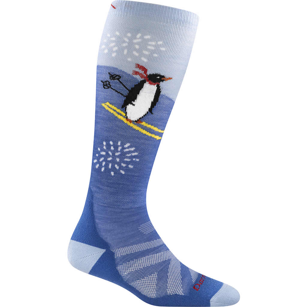 Kids' Penguin Peak Over-the-Calf Midweight Ski and Snowboard Socks