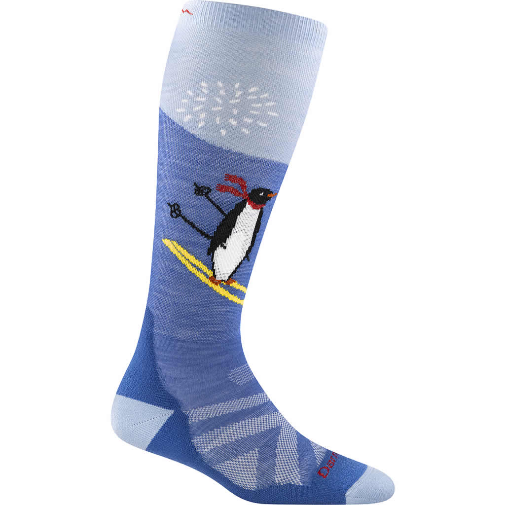 Kids' Penguin Peak Over-the-Calf Midweight Ski and Snowboard Socks