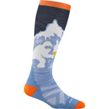 Kids Little Yeti Over-the-Calf Midweight Ski & Snowboard Socks